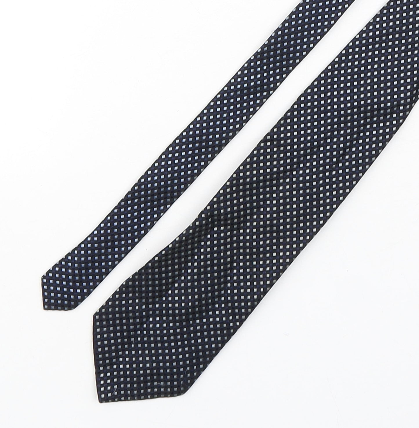 Pierre Cardin  Mens Multicoloured Plaids & Checks Silk Pointed Tie One Size