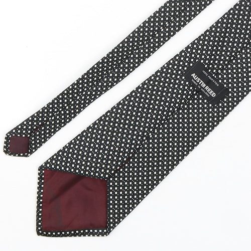 Austin Reed  Mens Multicoloured Geometric Polyester Pointed Tie One Size