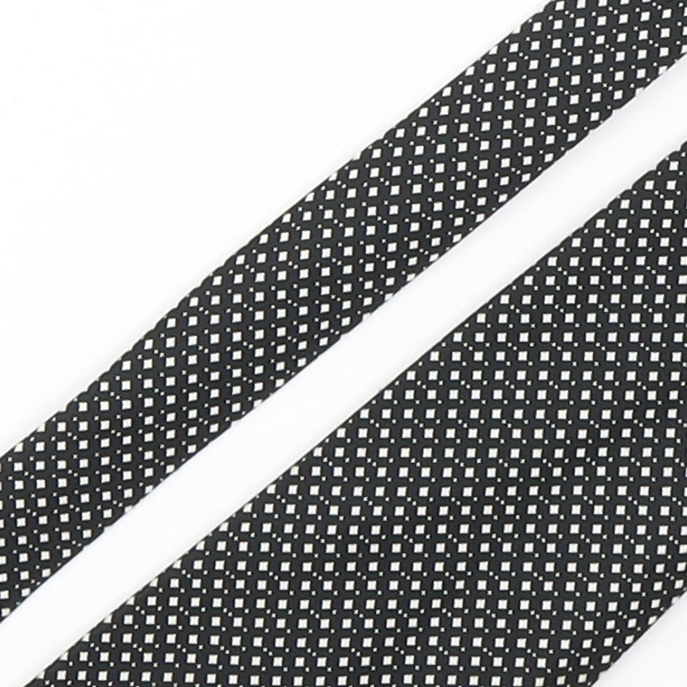 Austin Reed  Mens Multicoloured Geometric Polyester Pointed Tie One Size