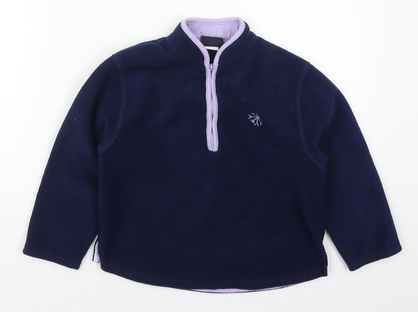 Zig Zag Girls Black   Jacket  Size 5-6 Years  Zip - Snowflake