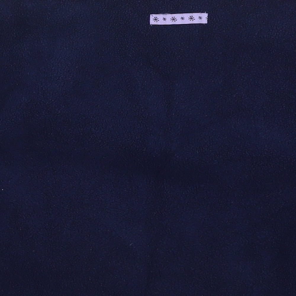 Zig Zag Girls Black   Jacket  Size 5-6 Years  Zip - Snowflake