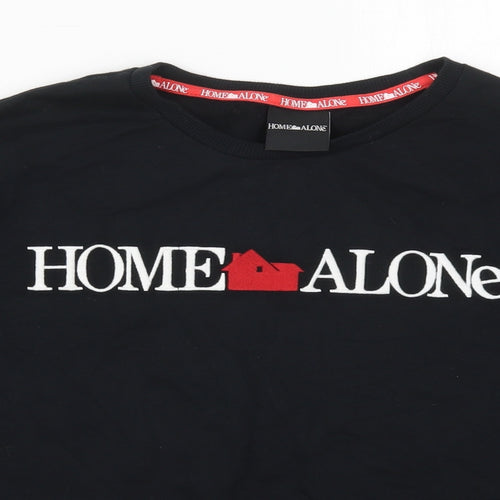 George Womens Black  Cotton Pullover Sweatshirt Size M  Pullover - Home Alone