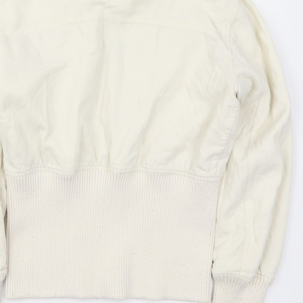 VILA Womens Ivory   Jacket  Size M  Zip