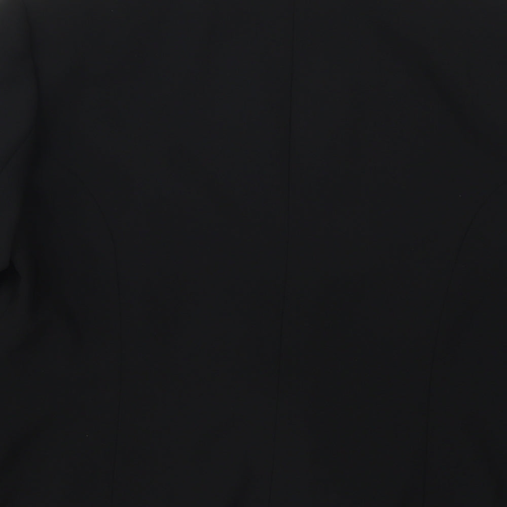 Roman Womens Black   Jacket  Size 16  Button