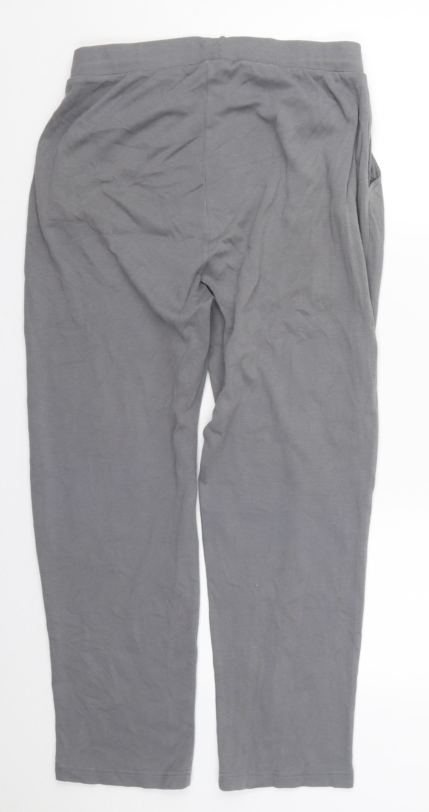 Cotswold Womens Grey  Cotton Trousers  Size M L25 in Regular