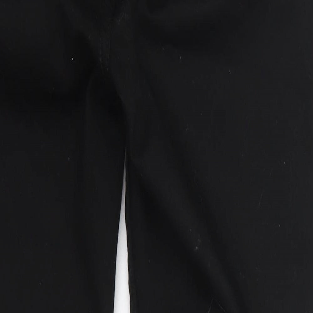 New Look Womens Black  Cotton Skinny Jeans Size 14 L27 in Regular Button