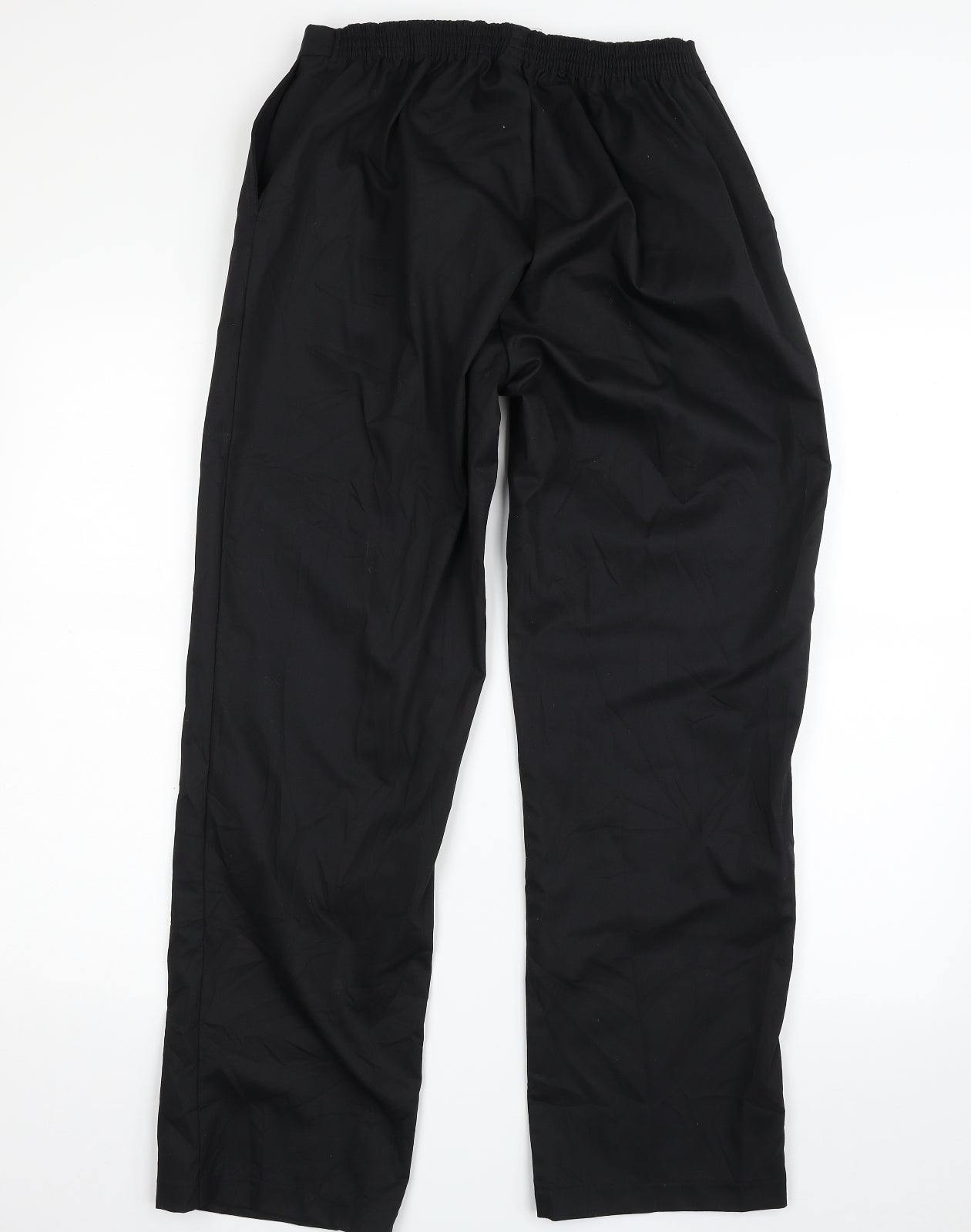 Meltemi Womens Black  Polyester Trousers  Size 16 L29 in Regular Zip
