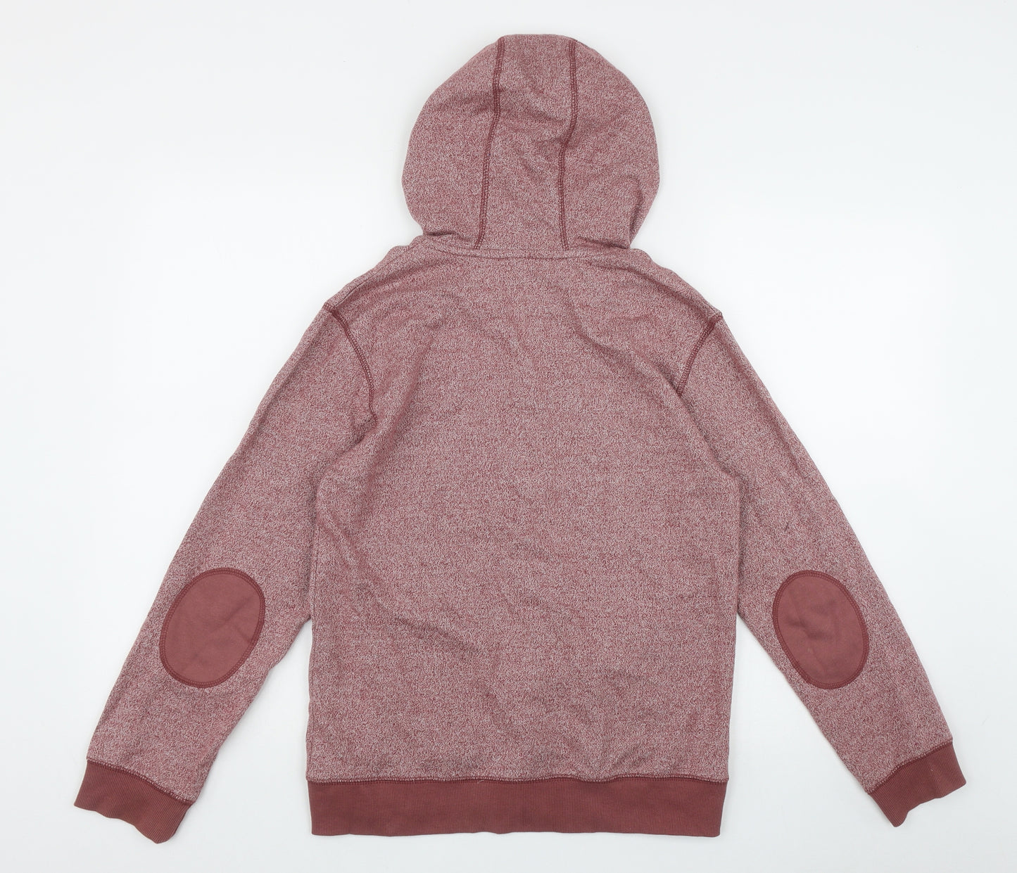 George Boys Red  Cotton Full Zip Hoodie Size 12-13 Years  Zip