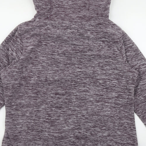 Regatta Womens Purple  Polyester Pullover Hoodie Size 14