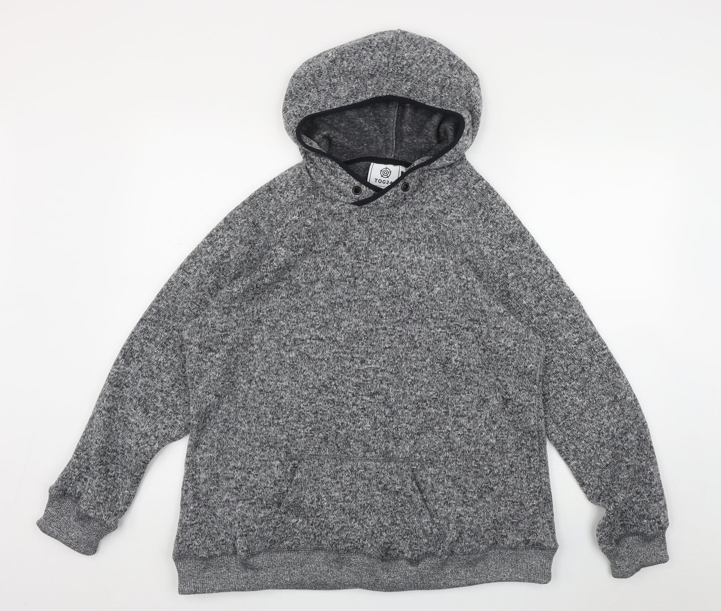 TOG 24 Womens Grey  Polyester Pullover Hoodie Size 14