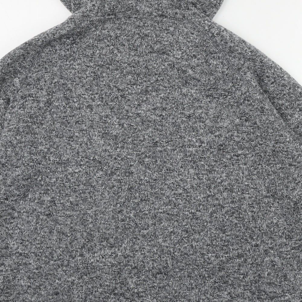 TOG 24 Womens Grey  Polyester Pullover Hoodie Size 14