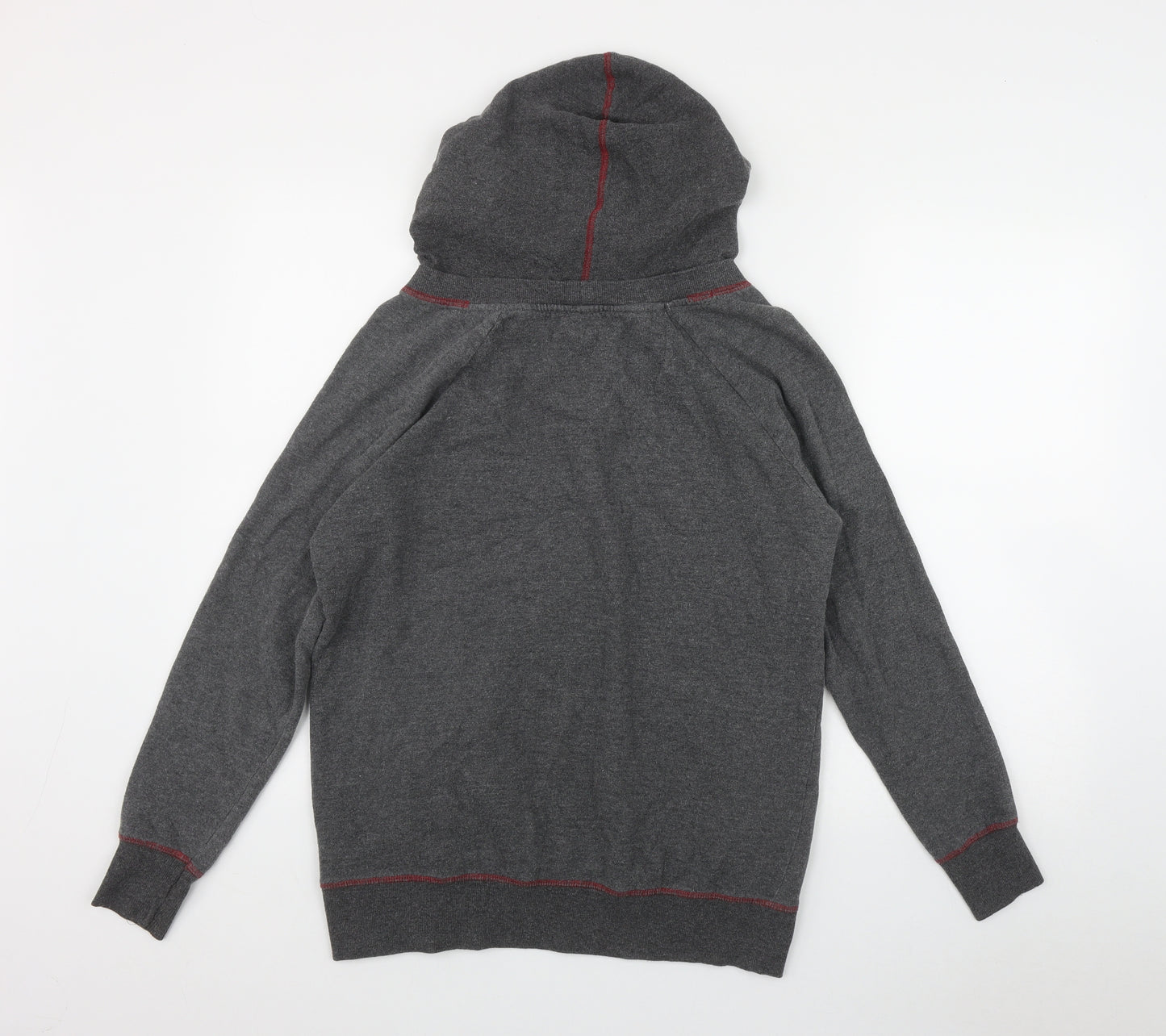 Frost French Womens Grey  Cotton Pullover Hoodie Size 6