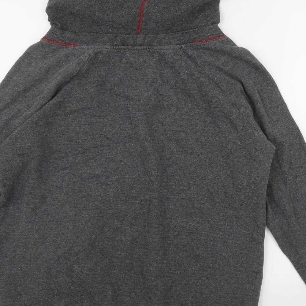 Frost French Womens Grey  Cotton Pullover Hoodie Size 6