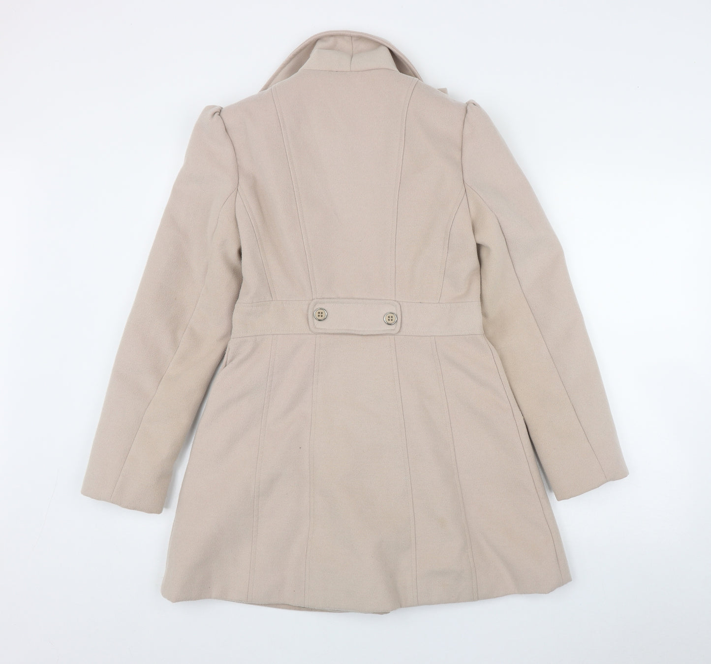Atmosphere Womens Beige   Jacket Coat Size 8  Button