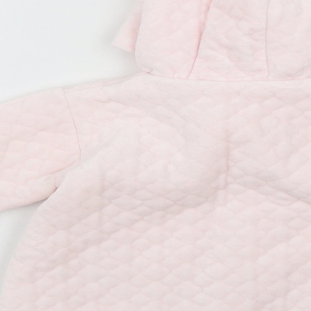 Preworn Girls Pink   Jacket  Size 3-6 Months   Snap