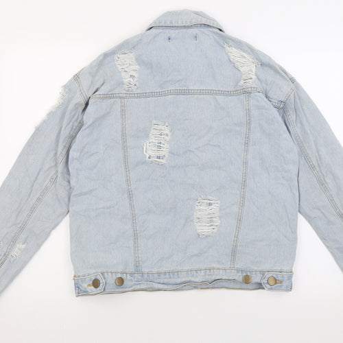 FOREVER 21 Womens Blue   Jacket  Size S  Button