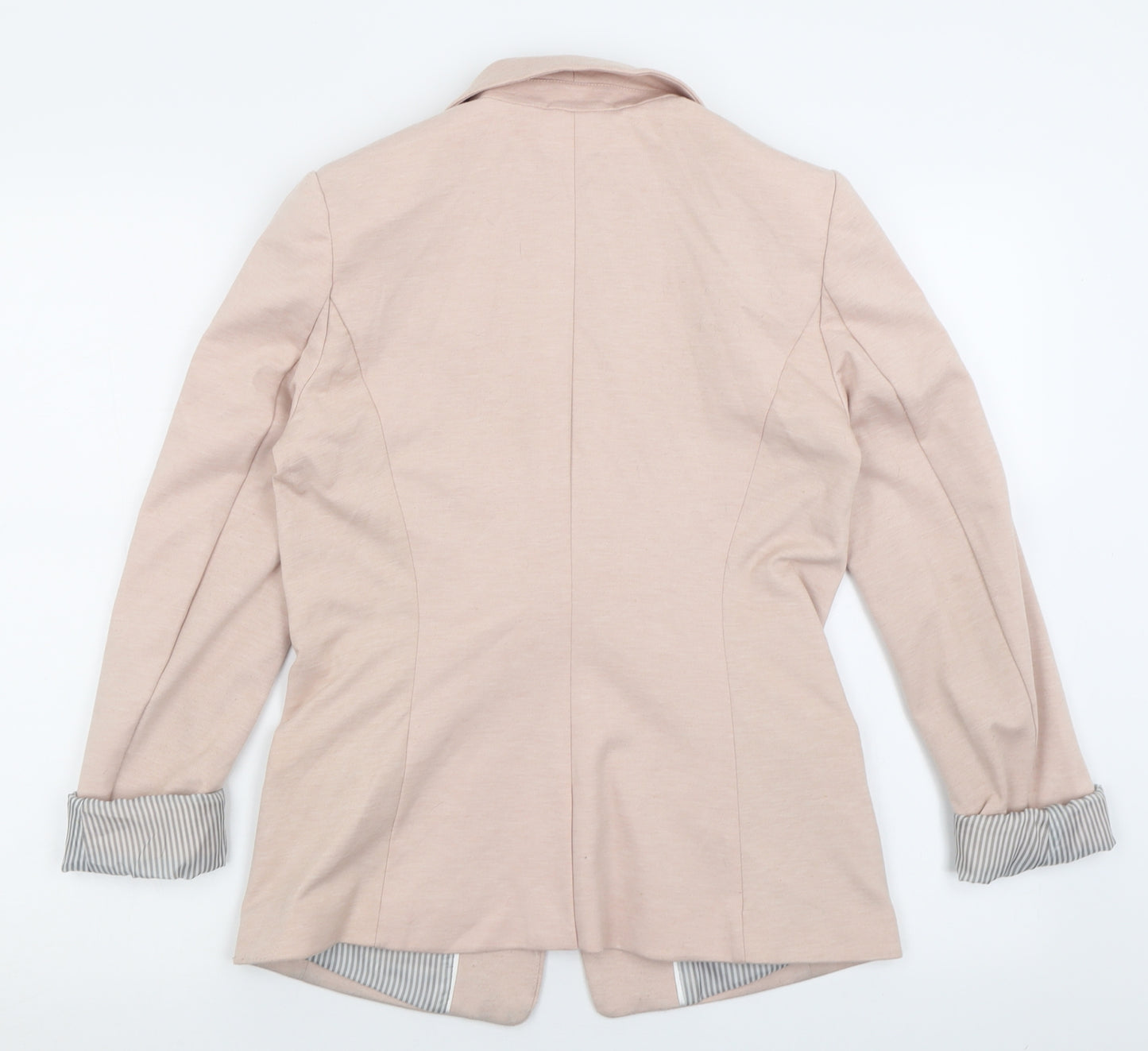 H&M Womens Pink   Jacket Blazer Size 10  Button