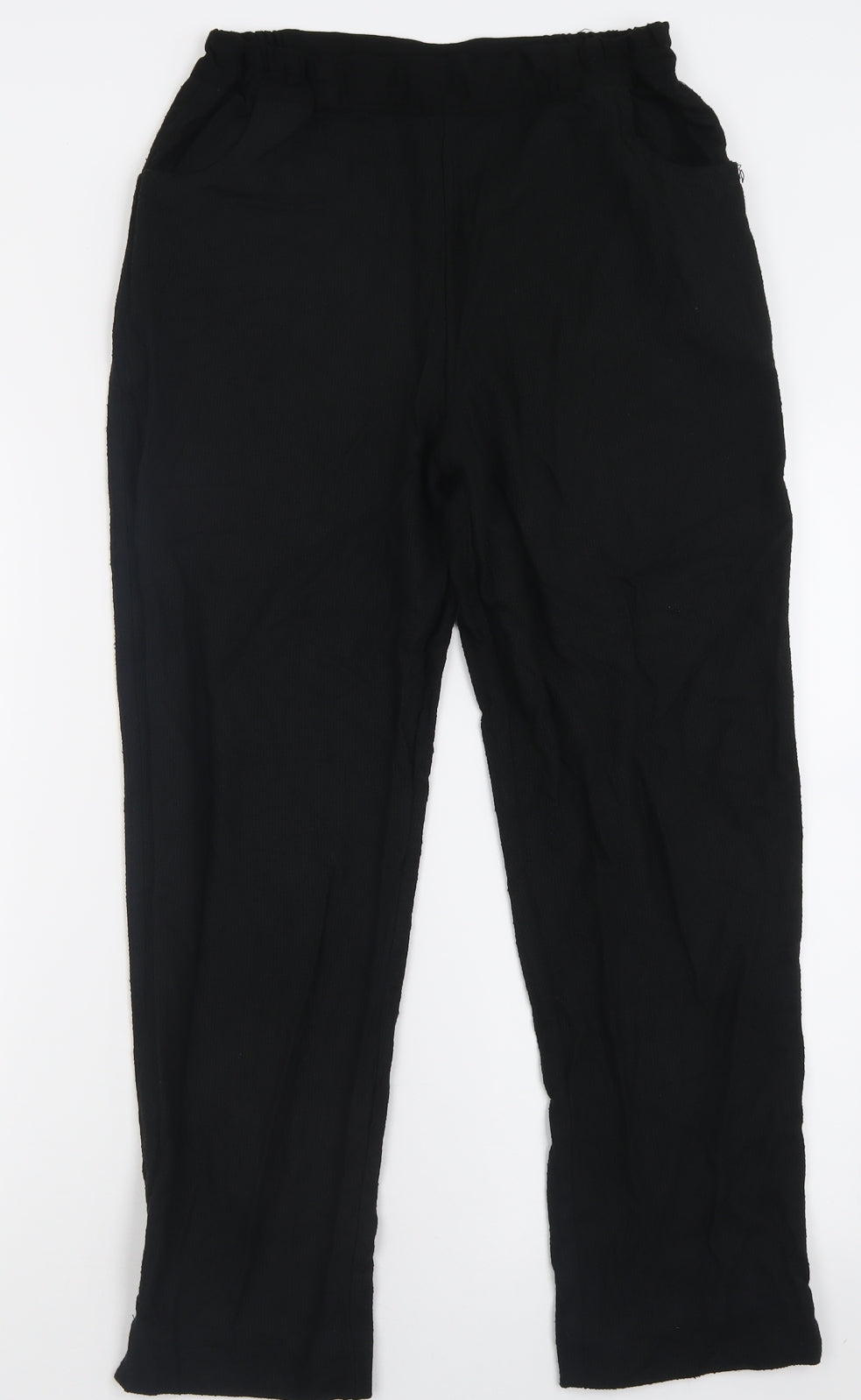 Kasbah Womens Black  Viscose Trousers  Size 30 in L26 in Regular