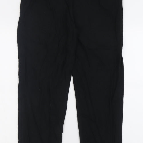 Kasbah Womens Black  Viscose Trousers  Size 30 in L26 in Regular
