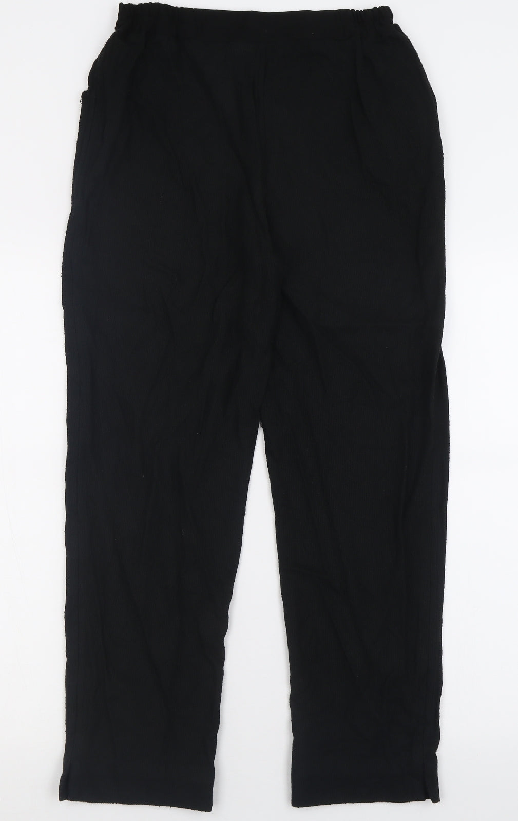 Kasbah Womens Black  Viscose Trousers  Size 30 in L26 in Regular