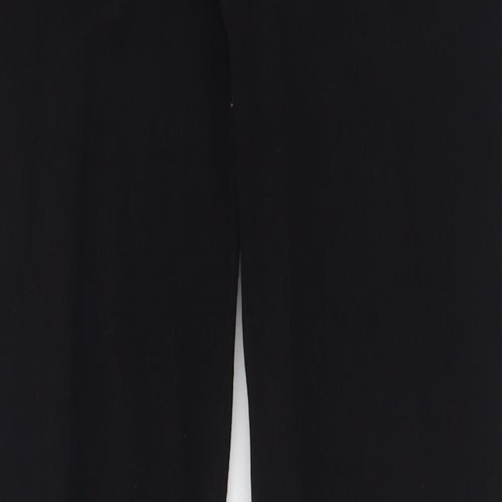 Alessandro Zavetti Mens Black  Cotton Skinny Jeans Size 32 L29 in Regular Button