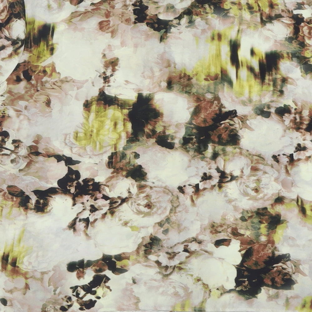 Limited Edition  Womens Multicoloured Floral Polyester Basic Button-Up Size 6 Collared