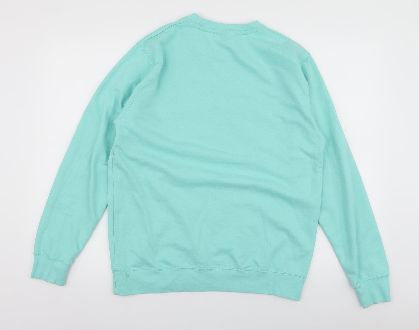Just Hoods Womens Blue  Cotton Pullover Sweatshirt Size M  Pullover - Disney