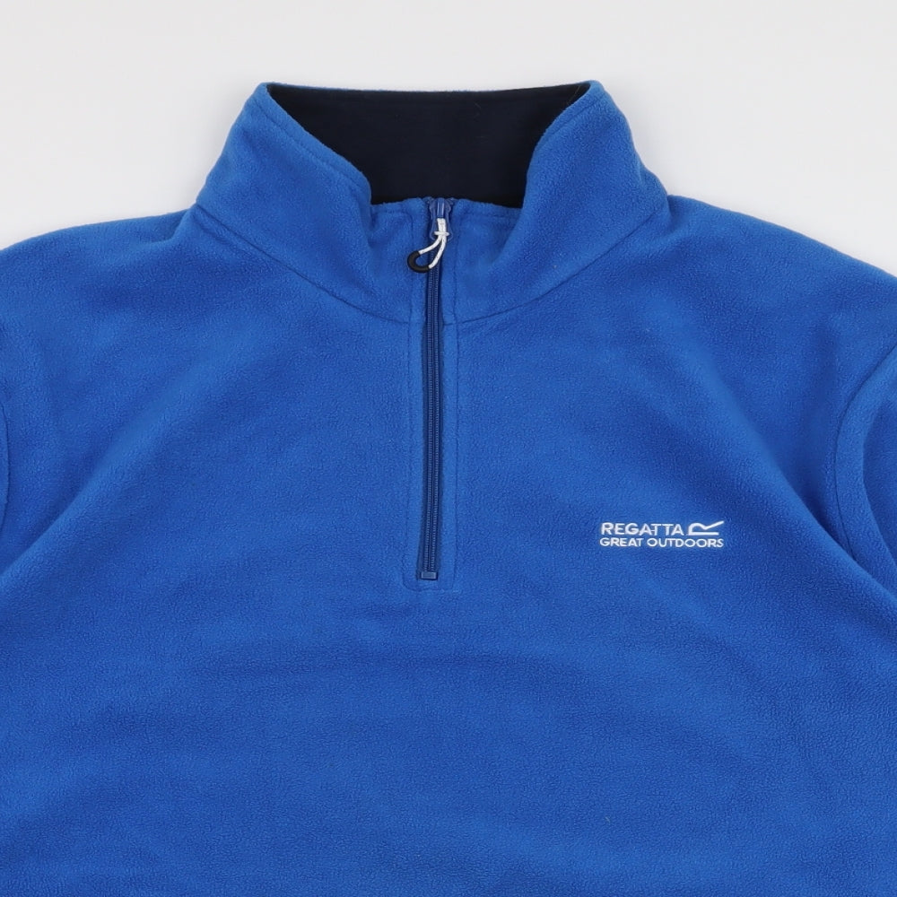Regatta  Mens Blue  Polyester Pullover Sweatshirt Size XL