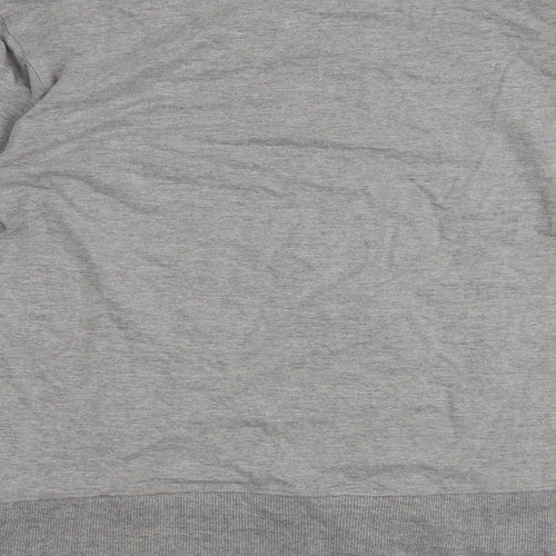Footie Chick Womens Grey  Cotton Full Zip Sweatshirt Size 16  Zip - Hartlepool