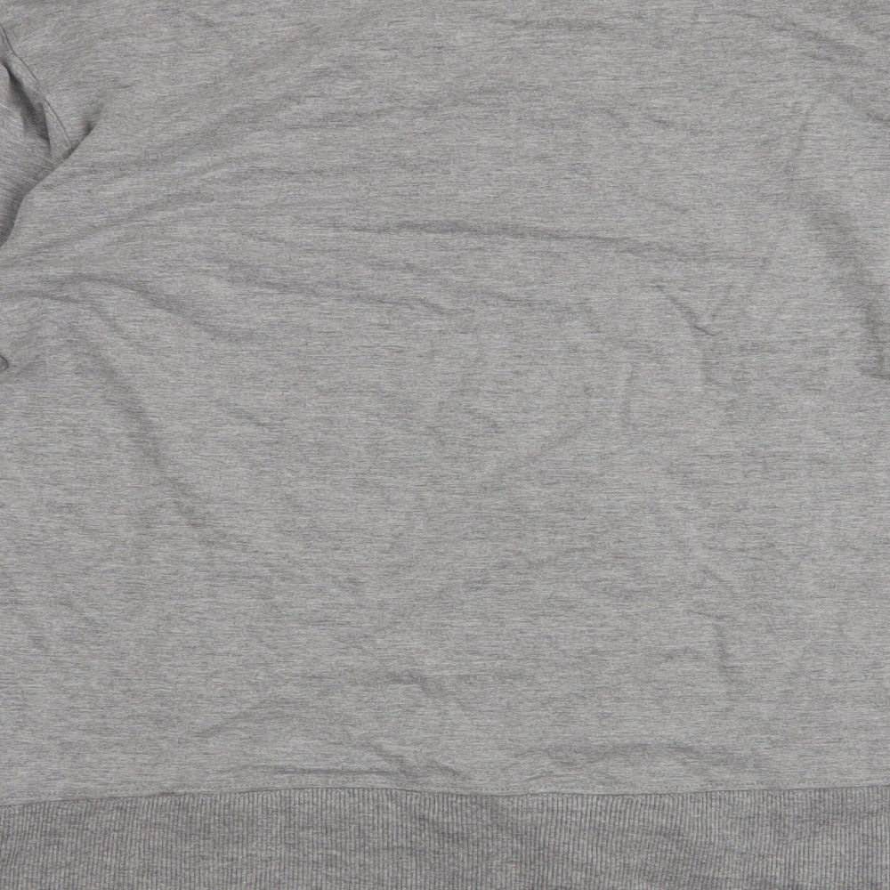 Footie Chick Womens Grey  Cotton Full Zip Sweatshirt Size 16  Zip - Hartlepool