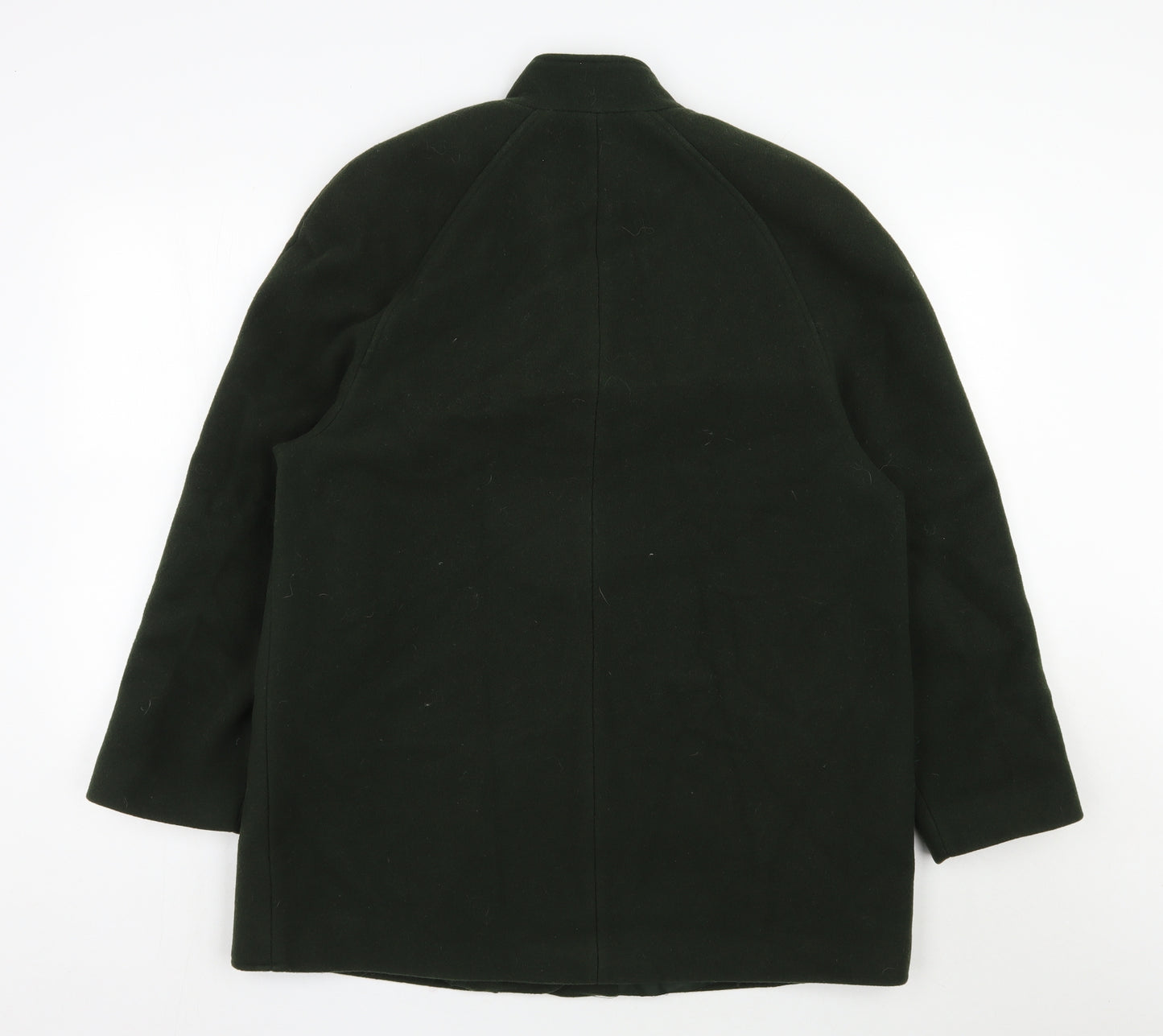 Eastex Womens Green   Pea Coat Coat Size 16  Button