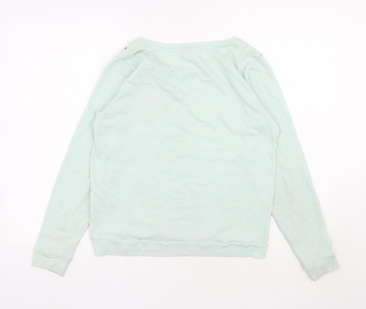 Only Womens Green  Polyester Pullover Sweatshirt Size L  Pullover