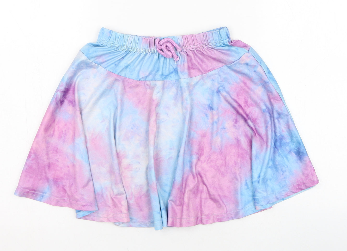 SheIn Girls Multicoloured  Polyester Skater Skirt Size 9-10 Years  Regular