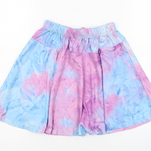 SheIn Girls Multicoloured  Polyester Skater Skirt Size 9-10 Years  Regular