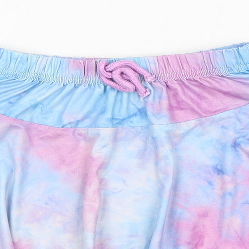 SheIn Girls Multicoloured  Polyester Skater Skirt Size 9-10 Years  Regular