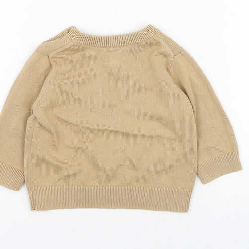 Gap Baby Brown  Cotton Pullover Jumper Size 3-6 Months  Pullover - Dog