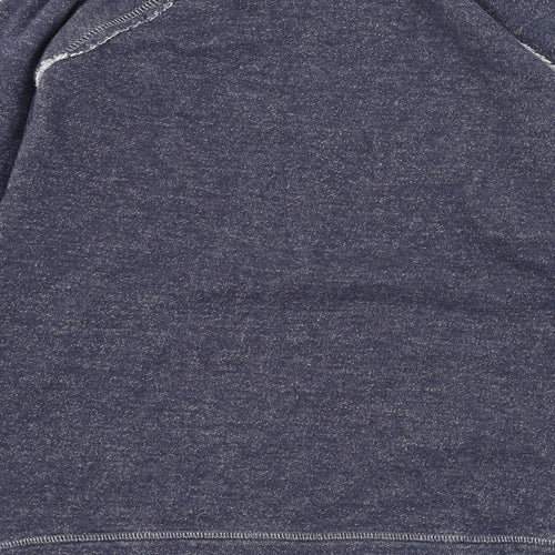 NEXT Girls Blue  Cotton Pullover Sweatshirt Size 6 Years  Pullover