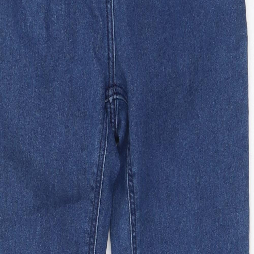 TU Girls Blue  Cotton Skinny Jeans Size 10 Years  Regular Zip