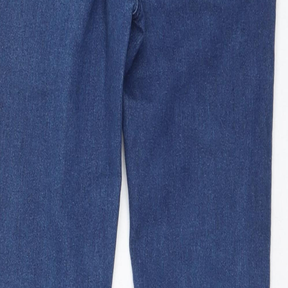TU Girls Blue  Cotton Skinny Jeans Size 10 Years  Regular Zip
