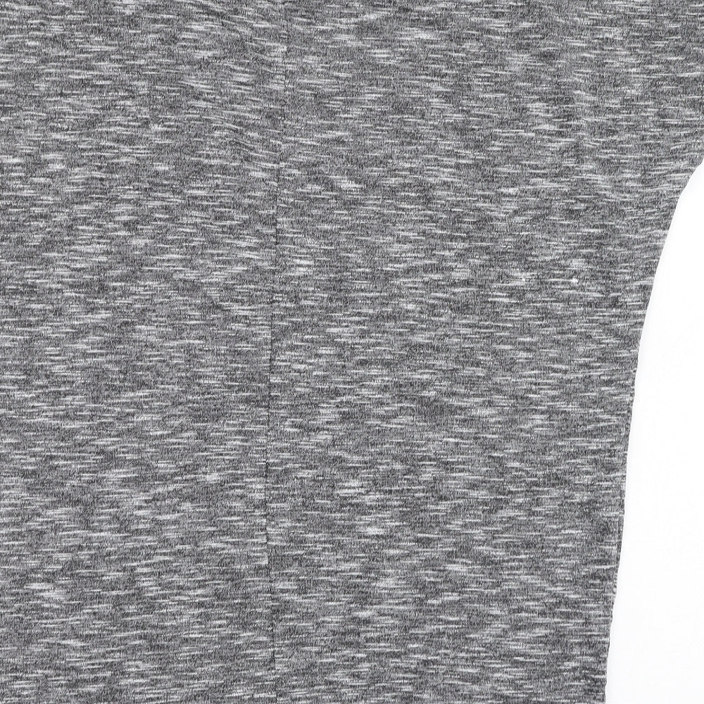 Papaya Womens Grey Roll Neck  Polyester Pullover Jumper Size 14