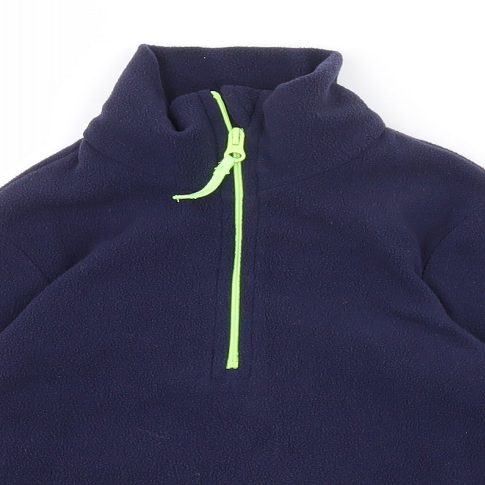 Mountain Warehouse Boys Blue  100% Polyester Pullover Sweatshirt Size 2-3 Years  Pullover