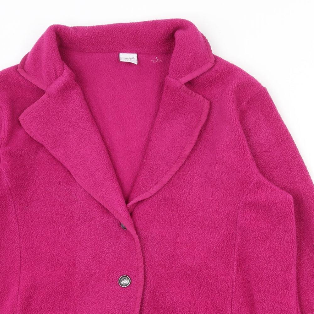 Cotton Traders Womens Pink   Jacket  Size 14  Button