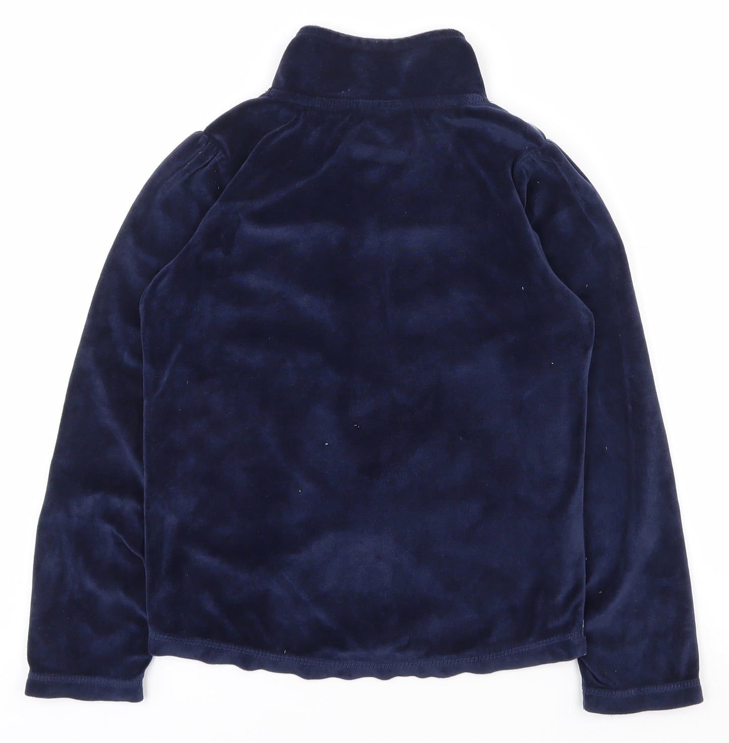 Disney Girls Multicoloured  100% Polyester Full Zip Sweatshirt Size 7-8 Years  Zip