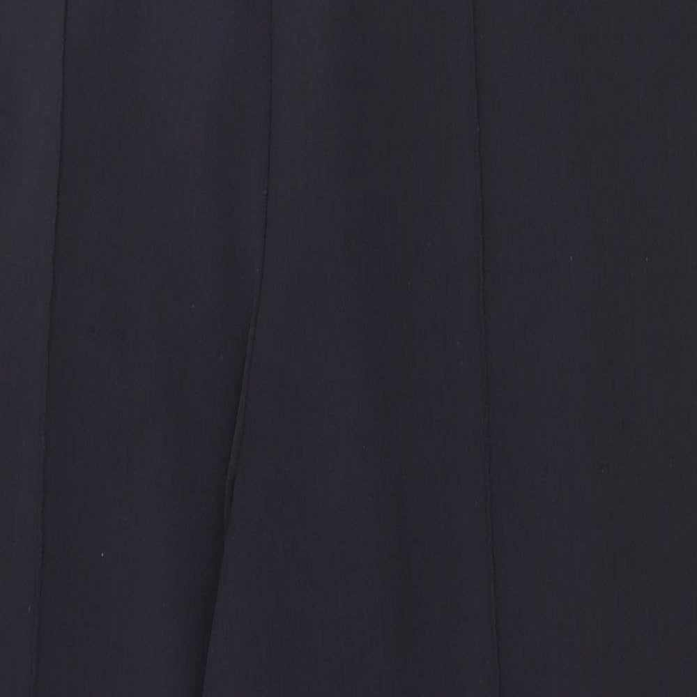 Bonmarché Womens Black  Polyester Trousers  Size 18 L24 in Regular