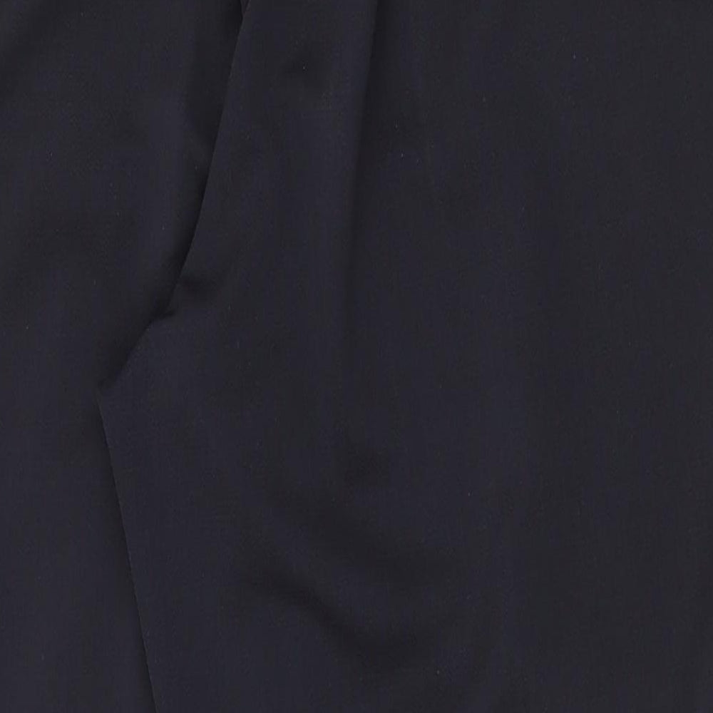 Bonmarché Womens Black  Polyester Trousers  Size 18 L24 in Regular