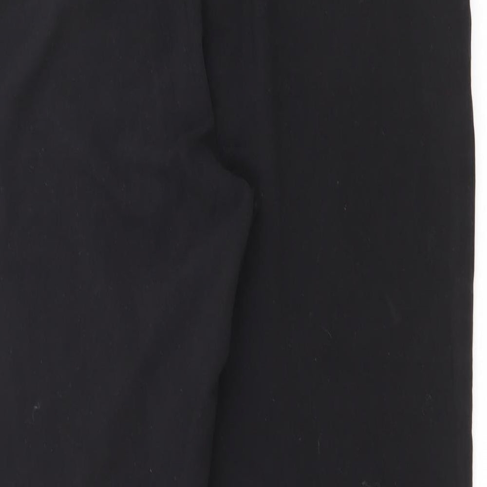 Dorothy Perkins Womens Black  Polyester Trousers  Size 16 L27 in Regular Zip