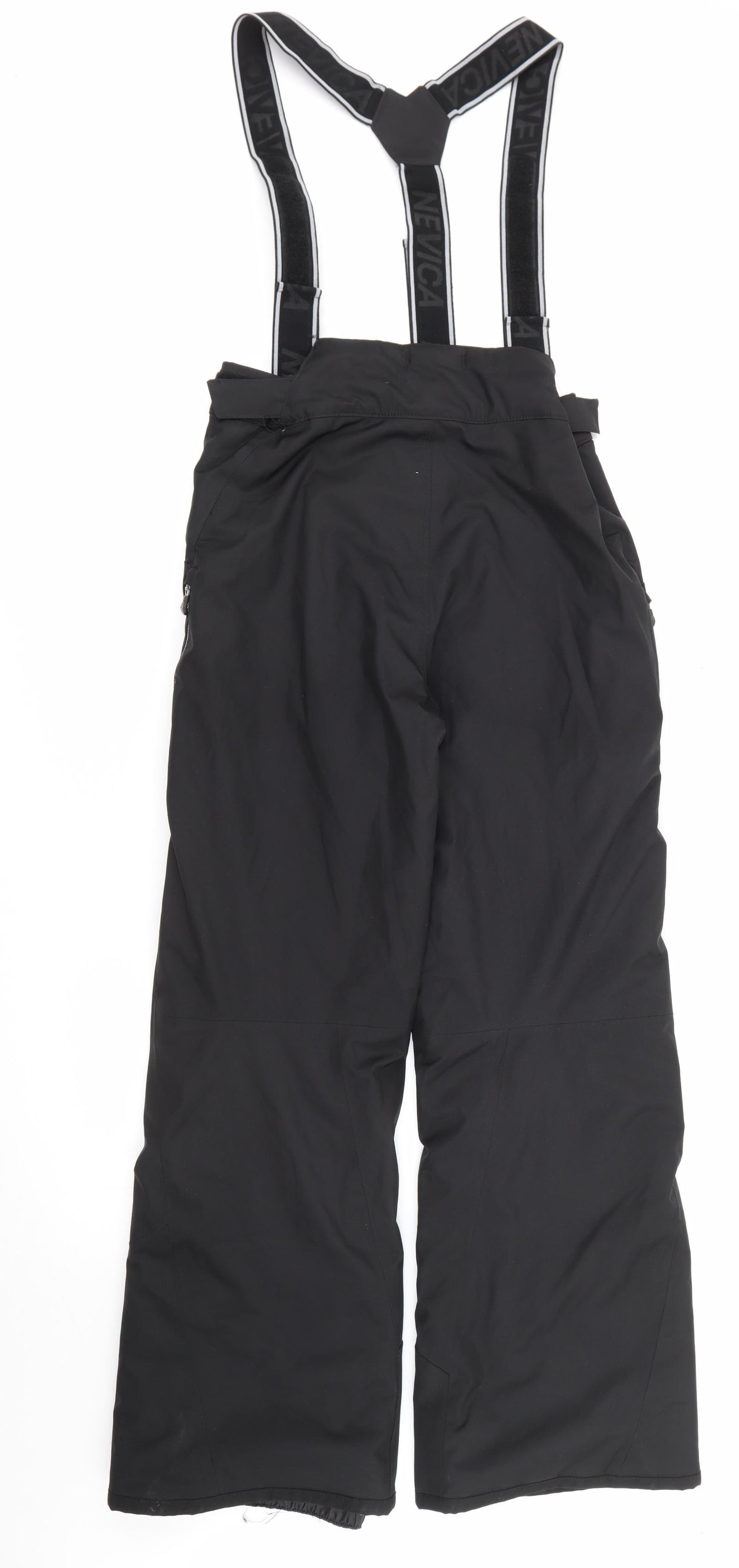NEVICA Boys Black  Polyester Snow Pants Trousers Size 13 Years  Regular Button