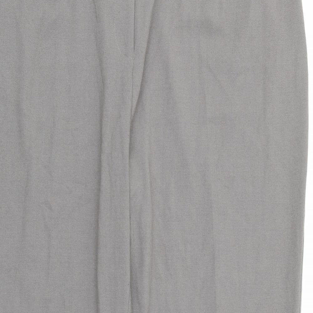 Bonmarché Womens Brown  Polyester Trousers  Size 18 L28 in Regular