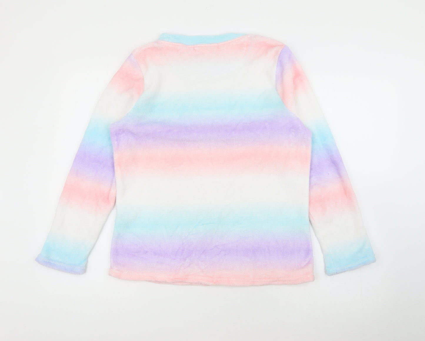 Just like you Womens Multicoloured Round Neck  Polyester Pullover Jumper Size 12
