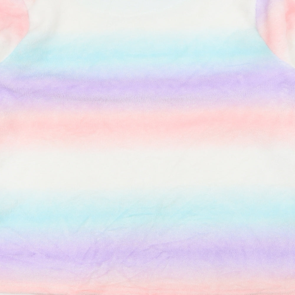 Just like you Womens Multicoloured Round Neck  Polyester Pullover Jumper Size 12